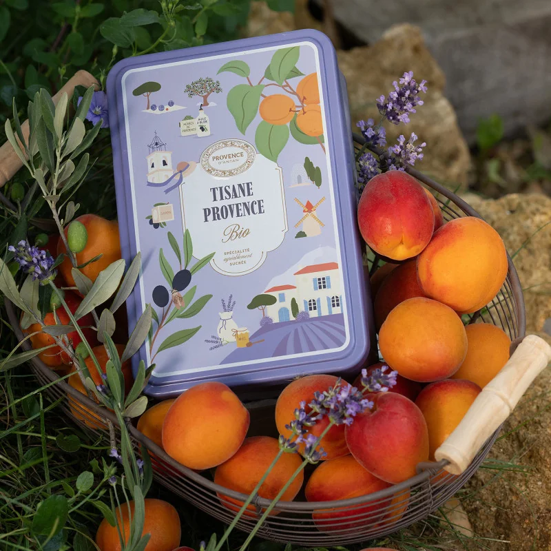 Provence Herbal Tea - Gentle & Floral Metal Tin - Refill