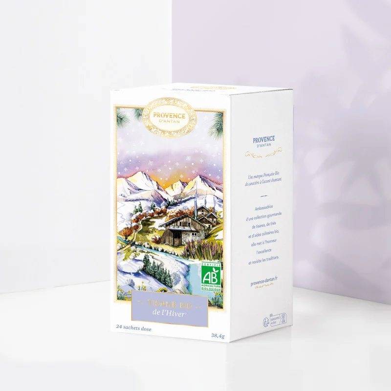 Winter Organic Herbal Tea – Tin & Refill Pack