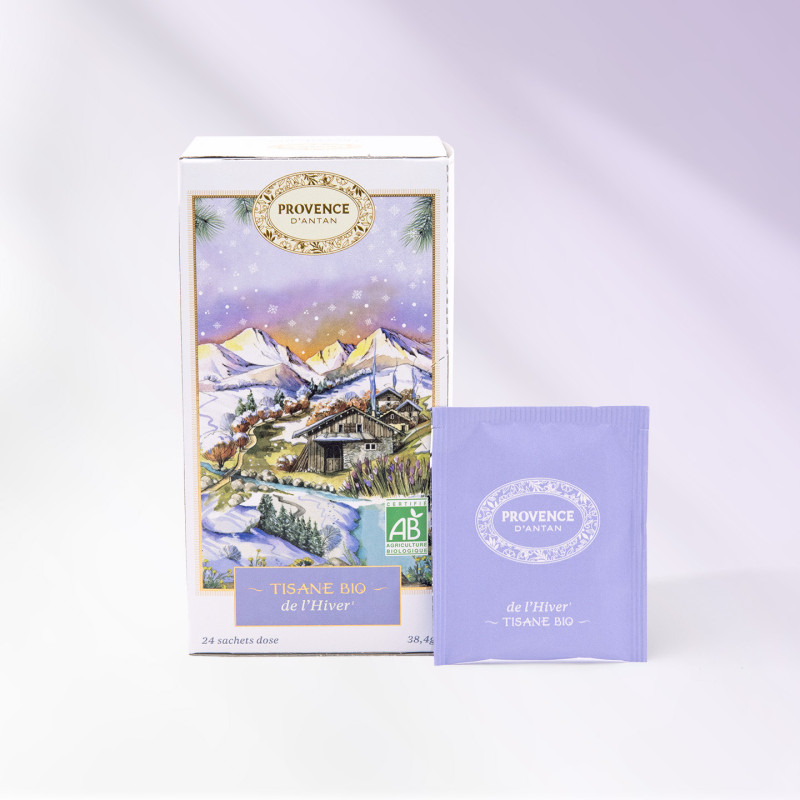 Tisane de l’Hiver Bio – Boîte métal & recharge