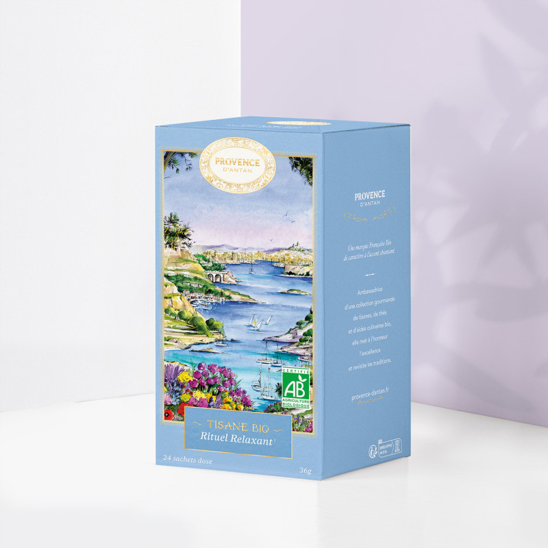 Relaxing Ritual Organic Herbal Tea – Tin & Refill
