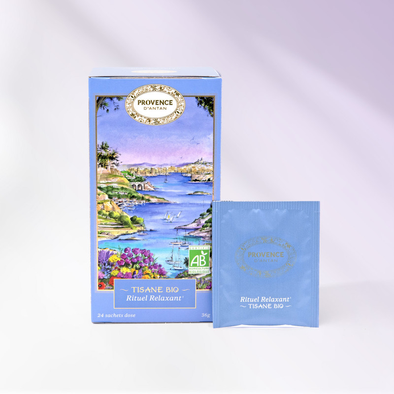Relaxing Ritual Organic Herbal Tea – Tin & Refill