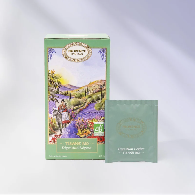 Tisane Digestion légère Bio – Boîte métal & recharge