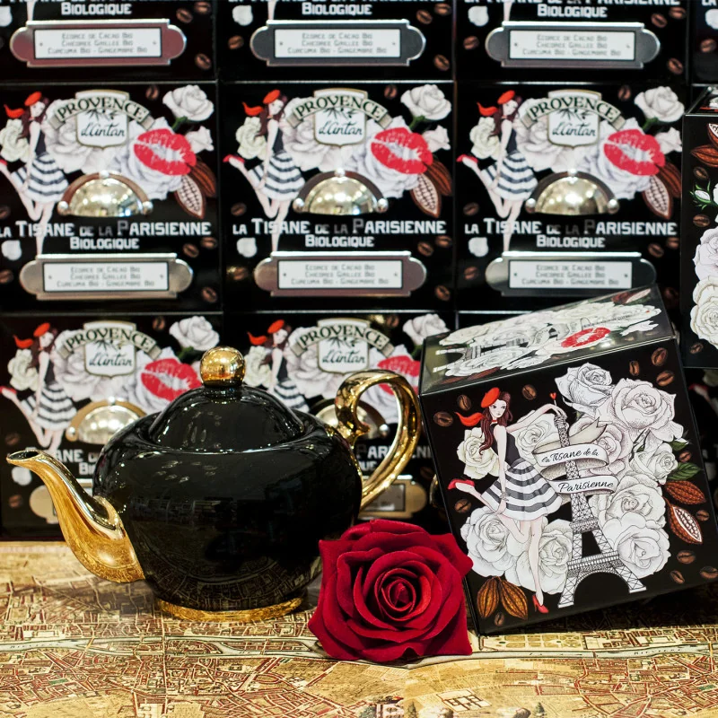 Tisane de la Parisienne Bio – boîte métal | Provence d’Antan