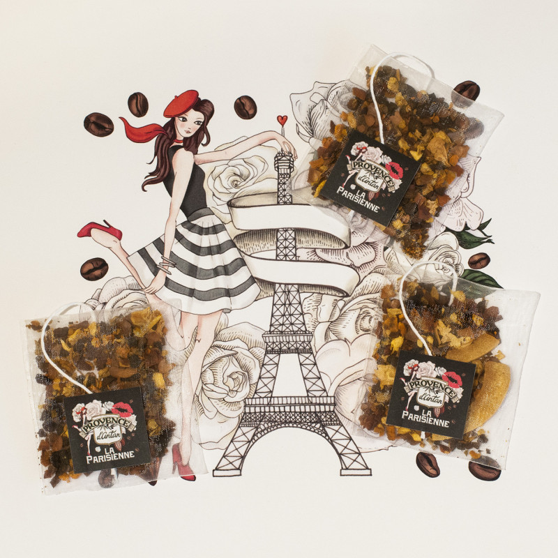 Tisane de la Parisienne Bio – boîte métal | Provence d’Antan