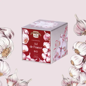 Ail Bio Origine France – 60g boîte métal | Provence d’Antan