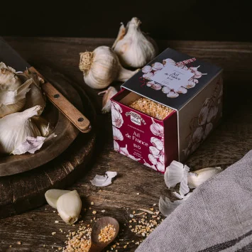 Organic Garlic from France – 60g Metal Tin