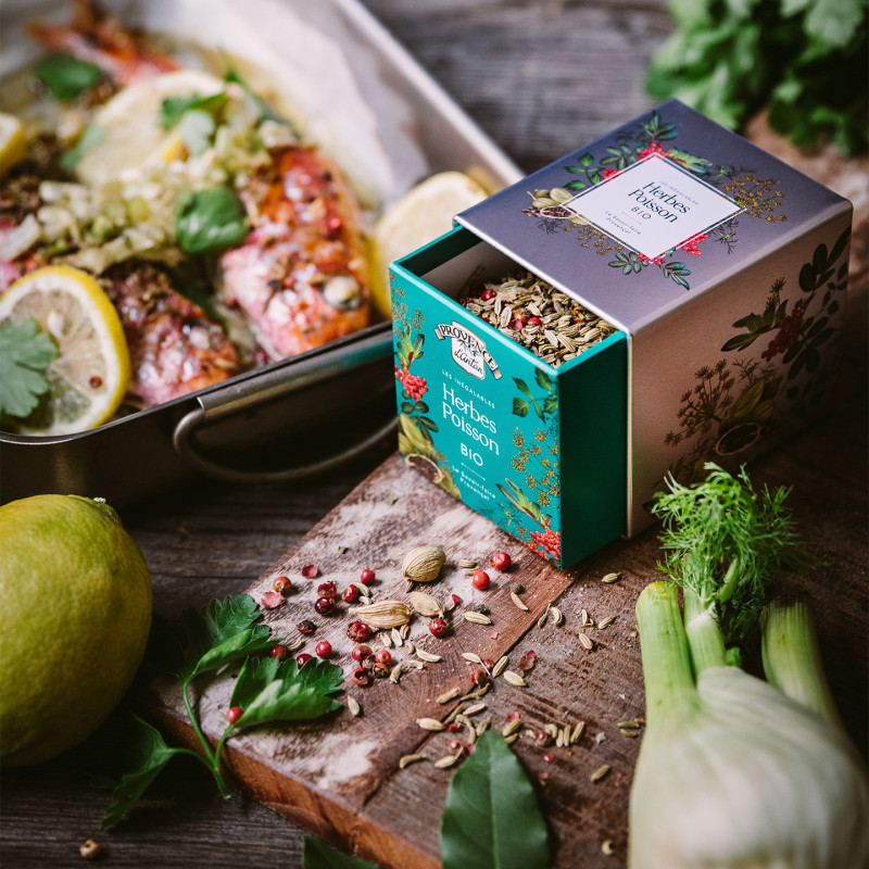 Herbes à Poisson Bio* - 60g | Saveurs de Provence