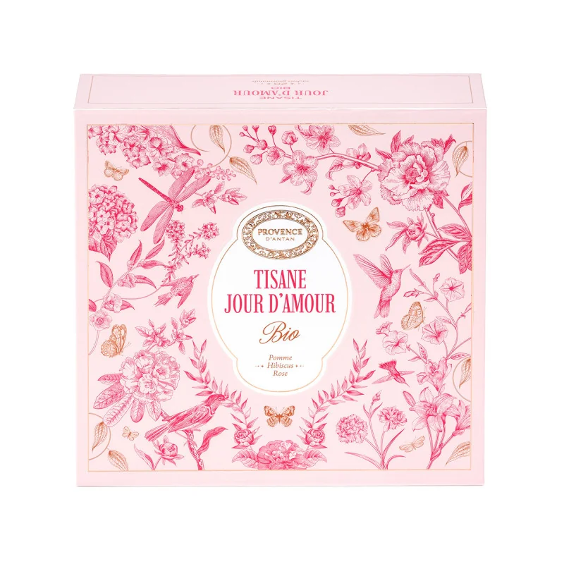 Organic Herbal Tea Gift Box Jour d'Amour