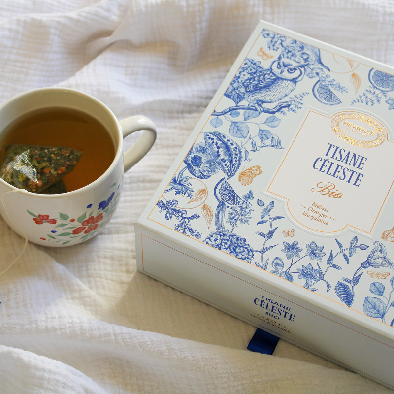 Infusion Céleste Bio – Coffret d’herboriste aimanté 20 sachets
