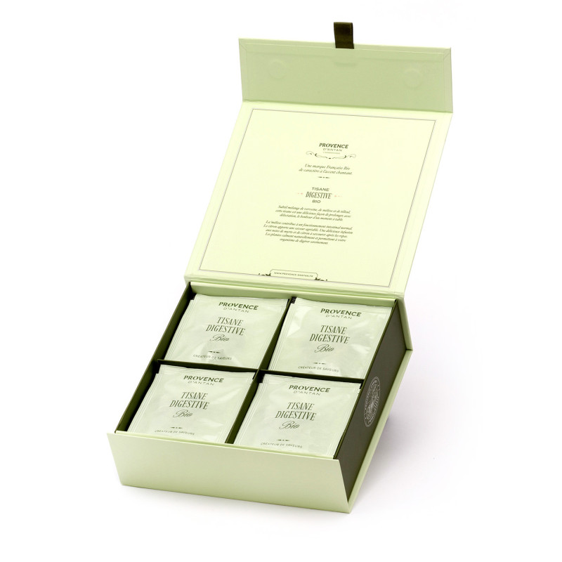 Coffret Tisane Bio* Digestive – 20 Sachets (Boîte Magnétique)
