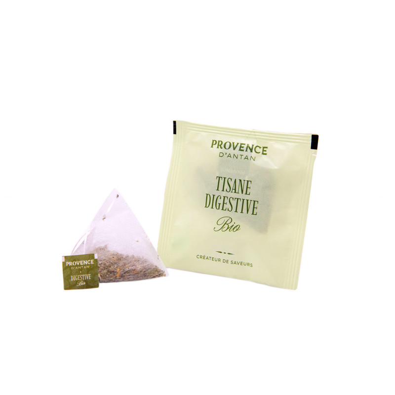 Organic Herbal Tea Gift Box "Digestive" – 20 Tea Bags (Magnetic Box)