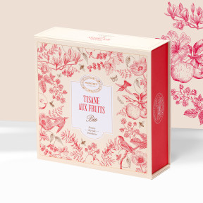 Coffret Tisane Bio* Aux Fruits – 20 Sachets (Boîte Magnétique)