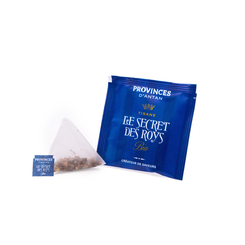 Coffret Tisane BIO  SECRET DES ROYS - 20 Sachets