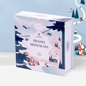 Coffret Tisanes des Montagnes Bio – 4 recettes, 20 sachets