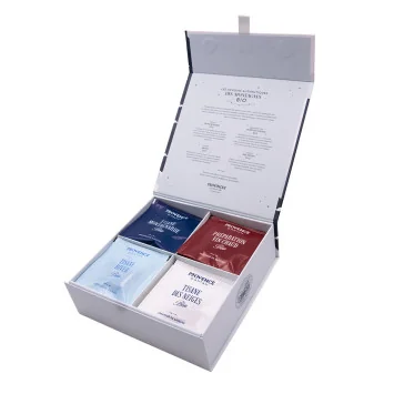 Organic Mountain Herbal Tea Gift Box – 4 Recipes, 20 Sachets