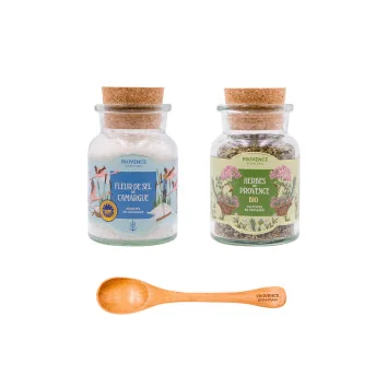Camargue Fleur de Sel PGI & Organic Herbes de Provence