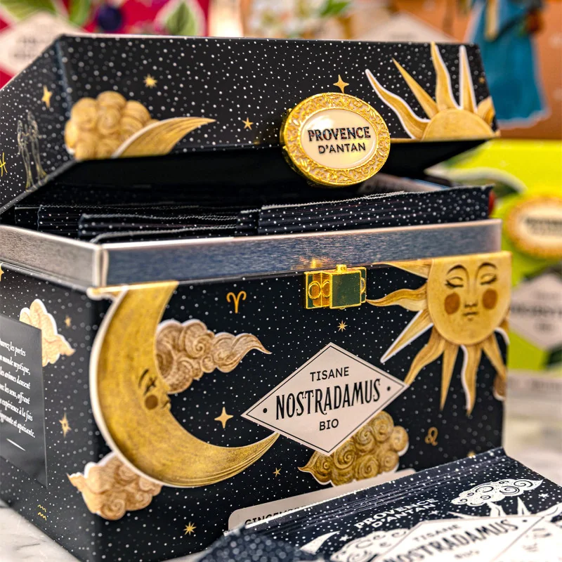 Tisane Nostradamus – Infusion Gingembre, Pomme, Citron