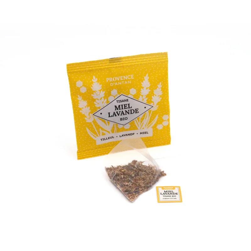 Honey Lavender Herbal Tea – Floral Infusion in Metal Tin