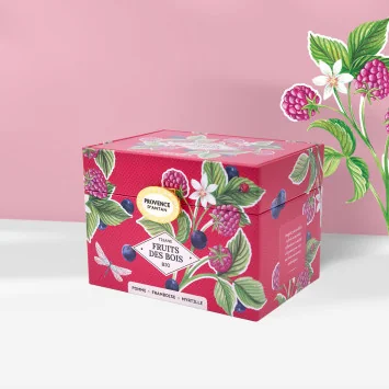 Tisane aux Fruits Bio – Infusion fruitée en coffret métal