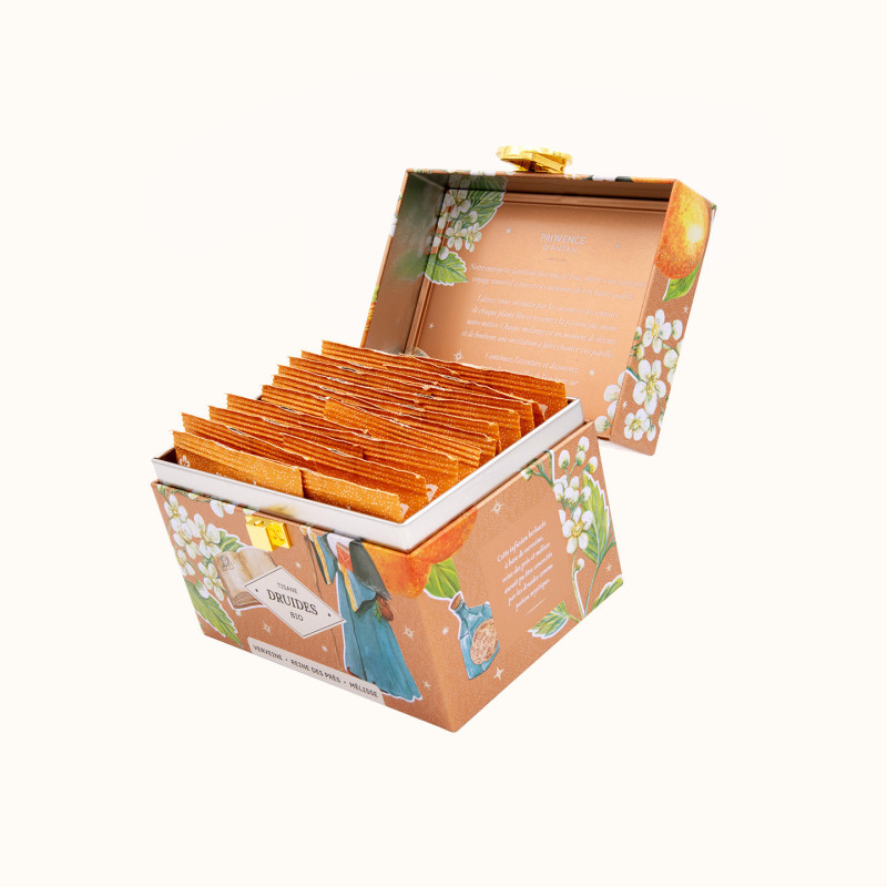 Druids’ Herbal Tea – Organic Floral Infusion in Metal Tin