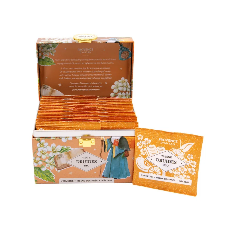 Druids’ Herbal Tea – Organic Floral Infusion in Metal Tin