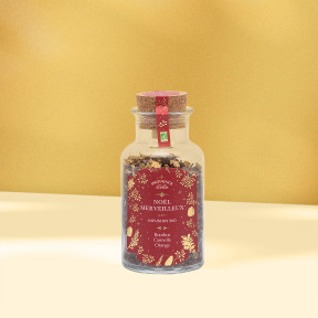 Infusion Bio Noël Merveilleux – 100 g vrac en bouteille verre