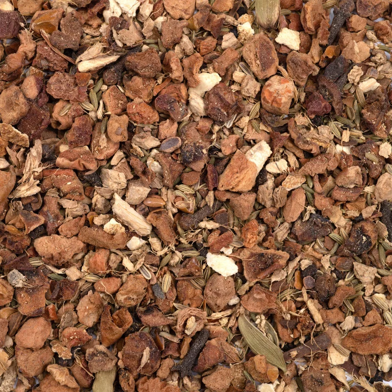 Infusion Bio Noël Majestueux – 100 g vrac en flacon verre