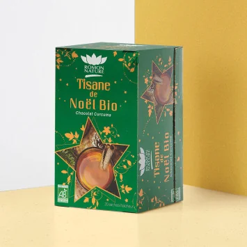 Infusion de Noël Chocolat Curcuma Bio