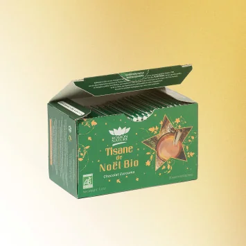 Organic Chocolate & Turmeric Holiday Herbal Tea