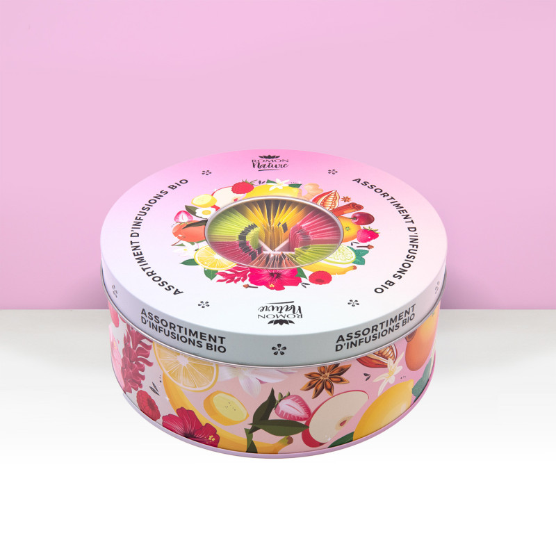 Coffret Infusions Bio Plaisir – Assortiment 6 saveurs