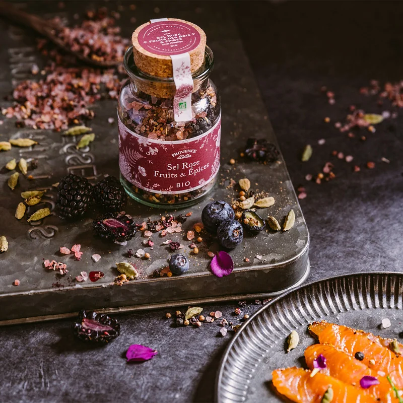 Organic Pink Salt, Berries & Spices -100 g