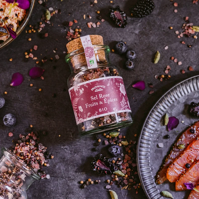 Organic Pink Salt, Berries & Spices -100 g