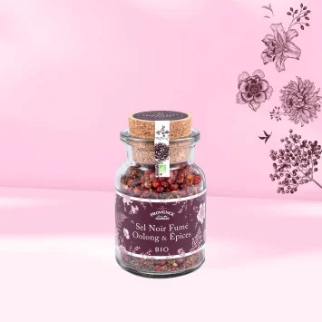 Organic Smoked Black Salt, Oolong & Spices