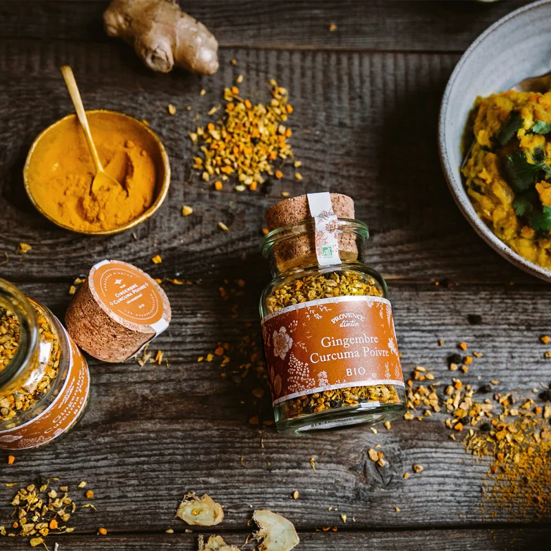 Organic Ginger Turmeric Black Pepper