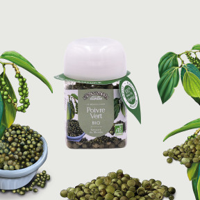 Organic Green Pepper 30g – Fresh and Herbaceous Flavor