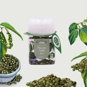Organic Green Pepper 30g – Fresh and Herbaceous Flavor
