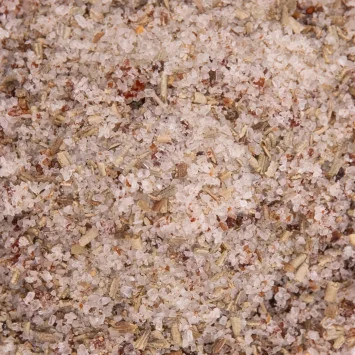 Organic Rosemary Lemon Fine Salt 80g