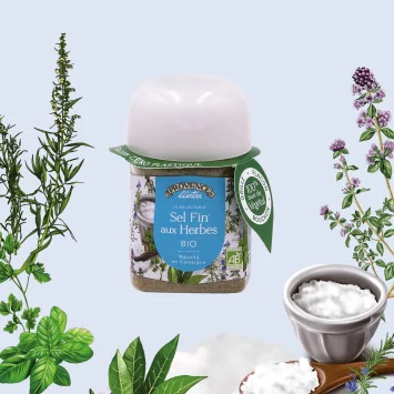 Organic Fine Herb Salt 90g – Mediterranean Flavors
