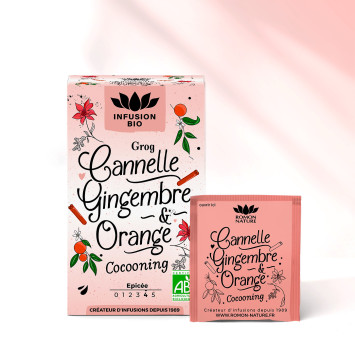 Grog Organic Cinnamon Ginger Orange Infusion  – Cocooning