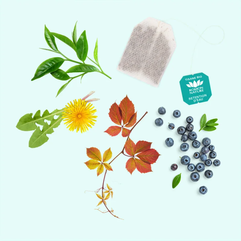 Water Retention Organic Herbal Tea – Detox & Drainage