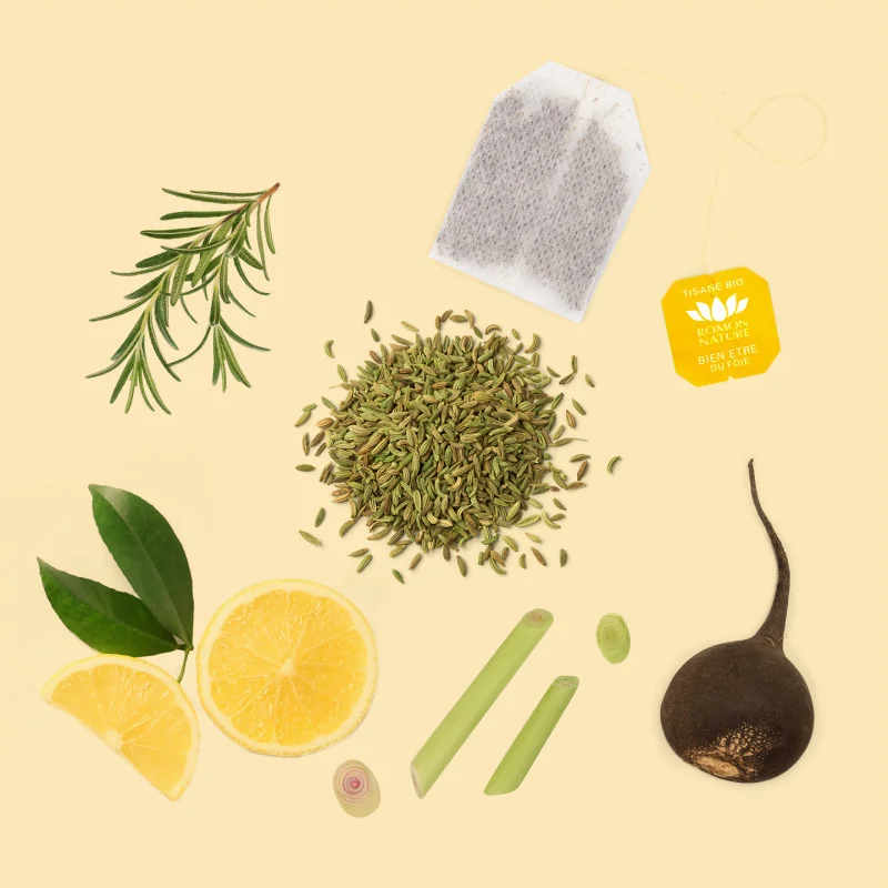 Organic Liver Detox Tea – Green Anise & Rosemary Infusion