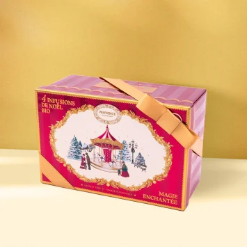 Coffret métal 4 Infusions de Noël Bio