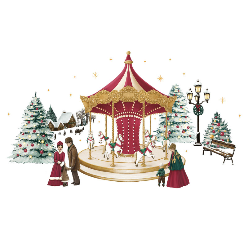 Coffret métal 4 Infusions de Noël Bio – Magie Enchantée