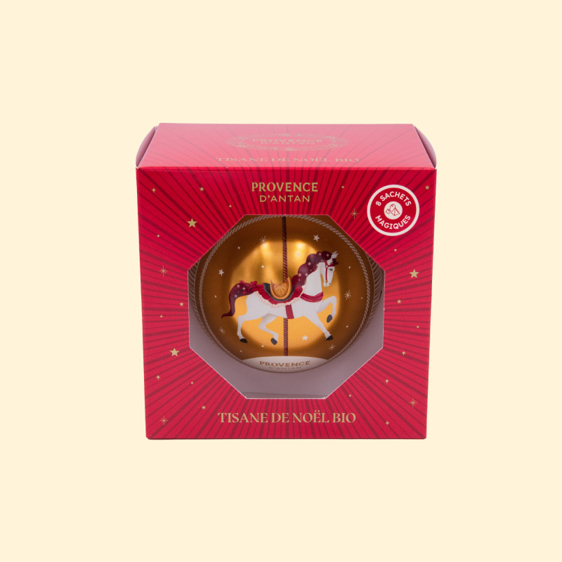 Magical Organic Christmas Herbal Tea – Hanging Ornament with 8 Sachets