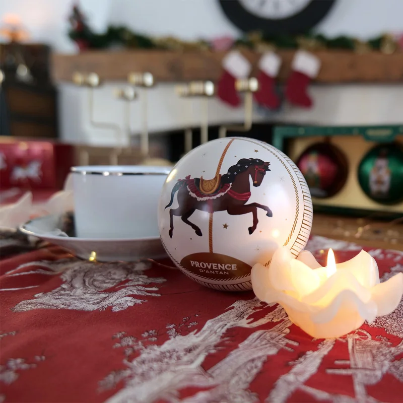Coffret Tisane Féérique de Noël Bio - Boule en Métal