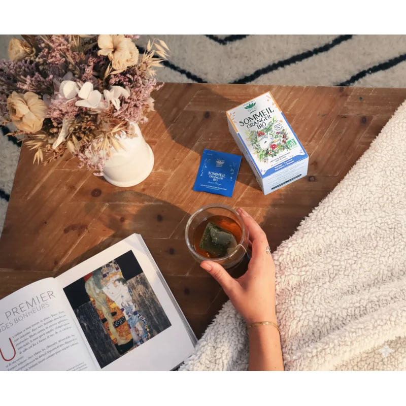 Sleep Orange Blossom Organic Tea – Deep Rest & Relaxation
