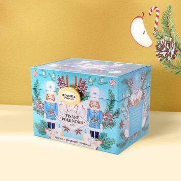 North Pole Infusion Organic – Metal Collector Box 20 Sachets