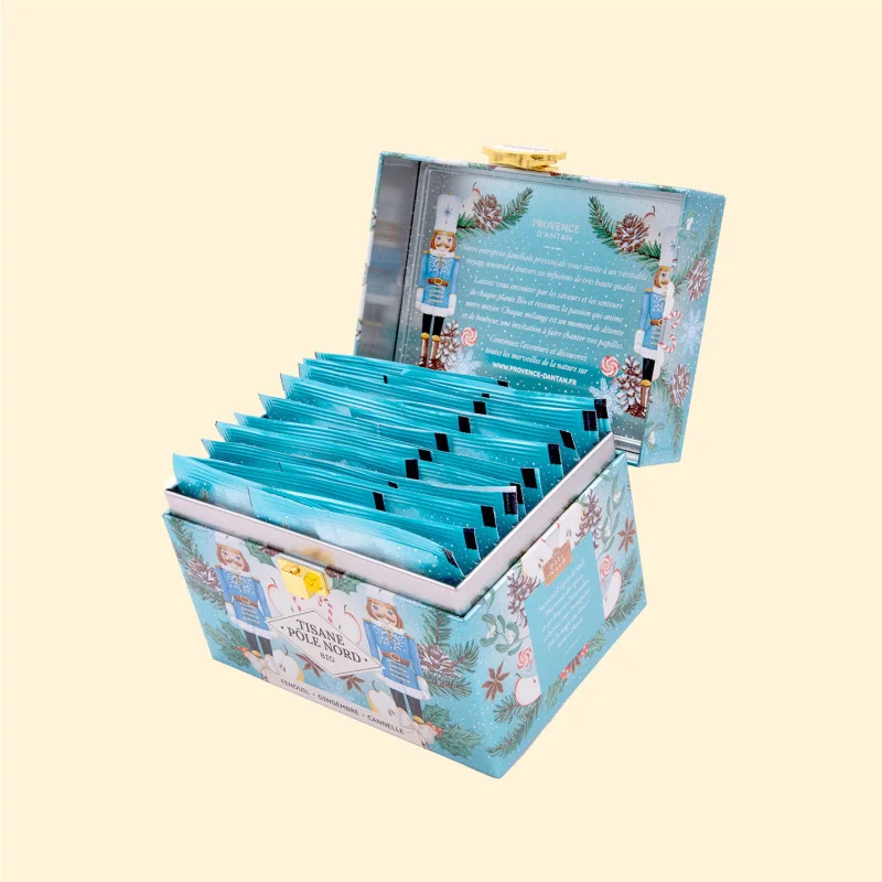North Pole Infusion Organic – Metal Collector Box 20 Sachets