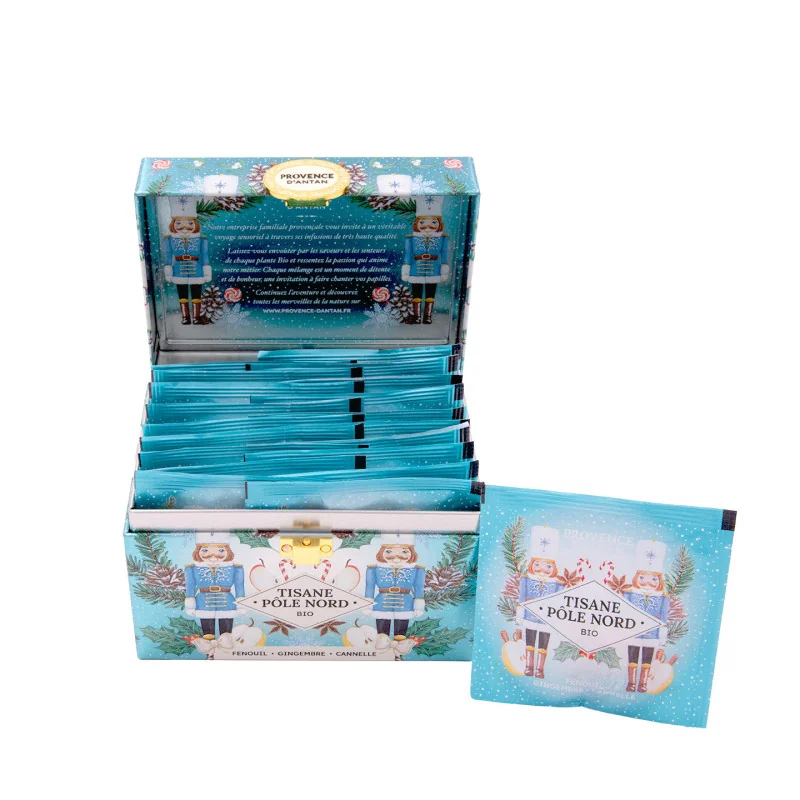 North Pole Infusion Organic – Metal Collector Box 20 Sachets