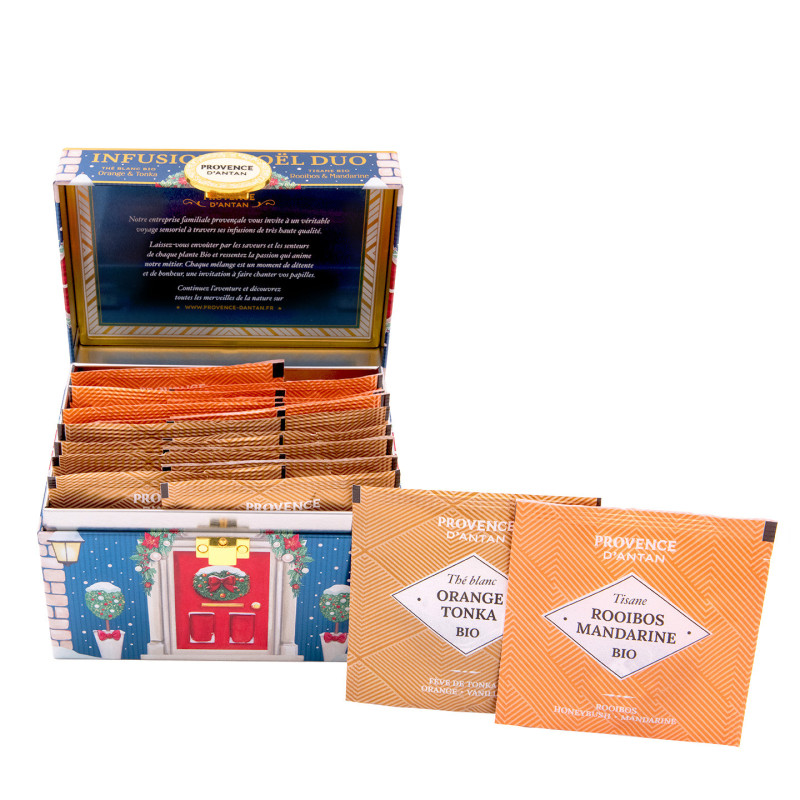 Christmas Tea & Herbal Infusion Assortment Organic – Collector Metal
